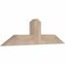 Ekena Millwork Portland Smooth Timber Gable Bracket, Douglas Fir, 48"W x 14"H x 3 1/2"D x 5 1/2"F, 7/12 Pitch GBW048X14X0406POR00SDF - alternate 3